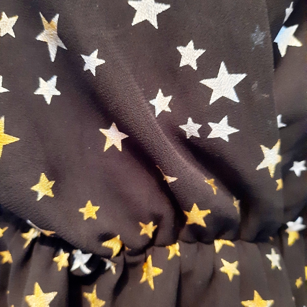 Lulu's Star Cold Shoulder Wrap Top - Picture 5 of 8